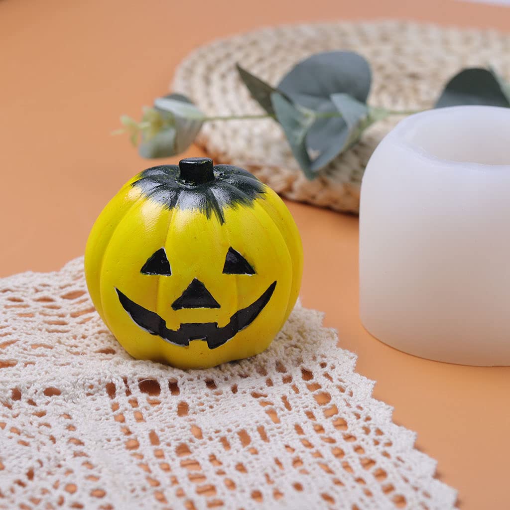 Stampo in silicone 3D per zucca, Halloween, giorno del
