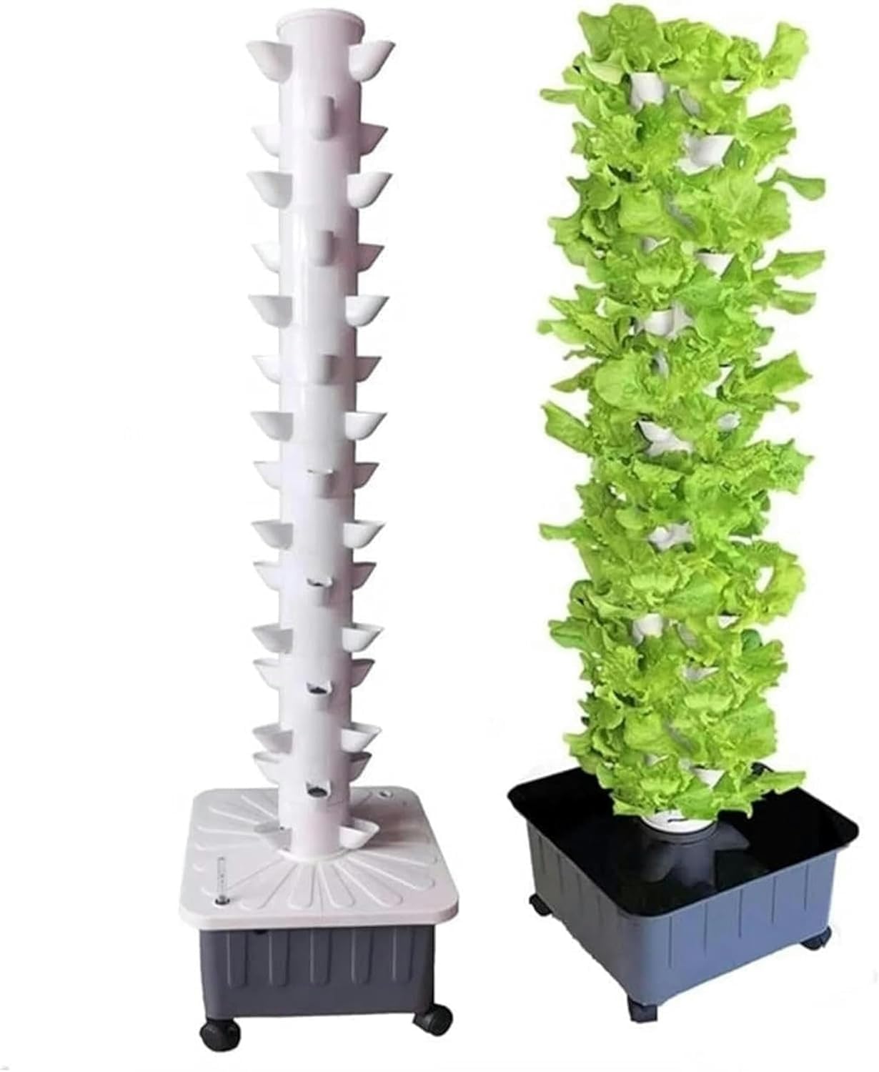 Arrosage Automatique Système de Culture hydroponique Intelligent - Kit Tour de Jardin d'intérieur for Herbes et légumes Frais
