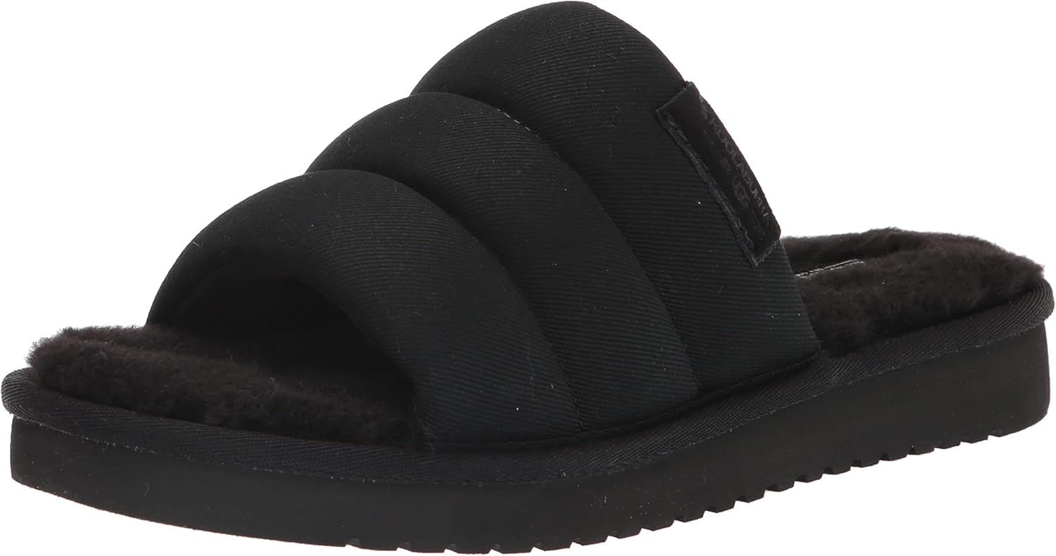 Koolaburra by UGG Men's ROMMIE Slipper, Black, 14