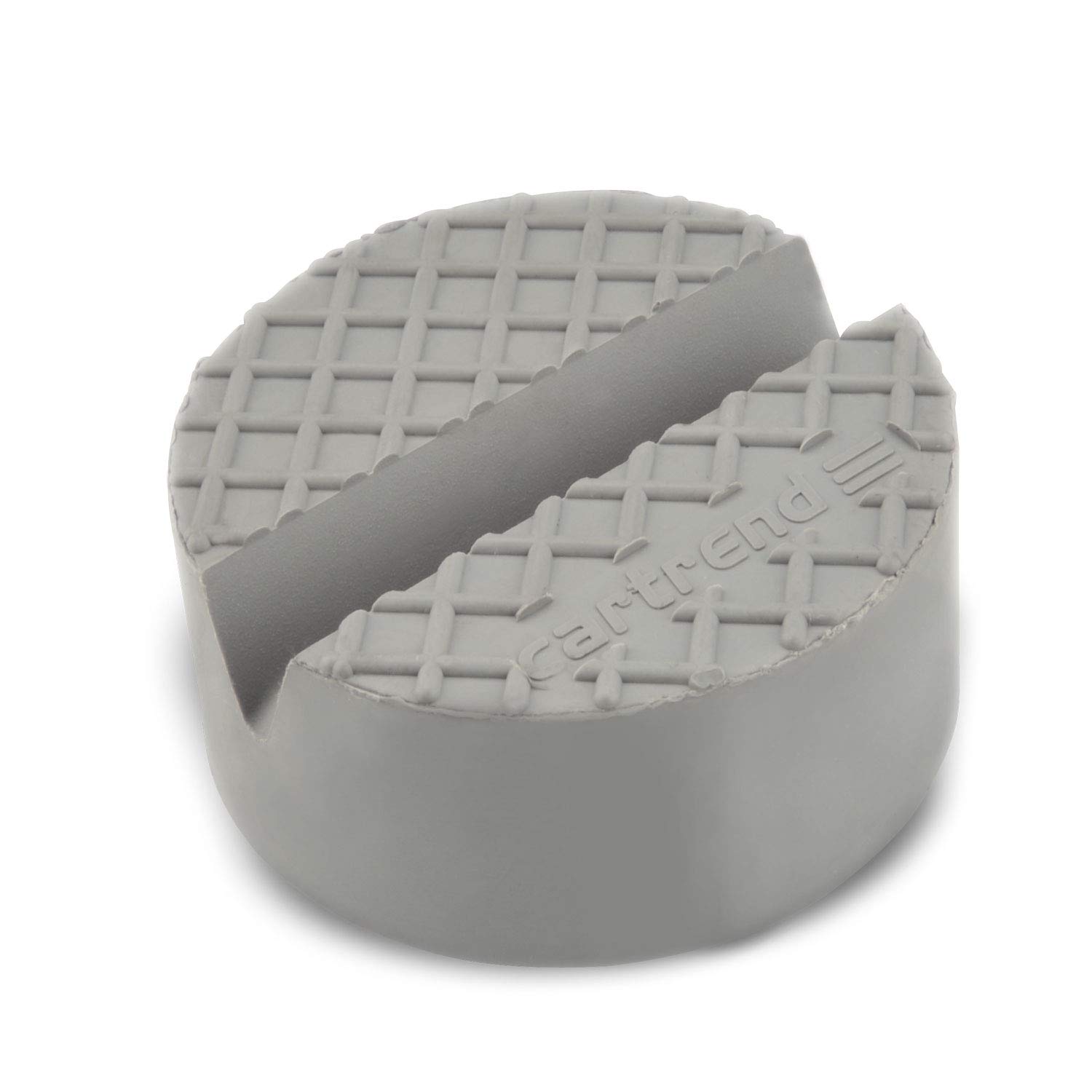 Cartrend 10429 Universal Rubber Pad/Block for Jacks and Lifts, Light Gray