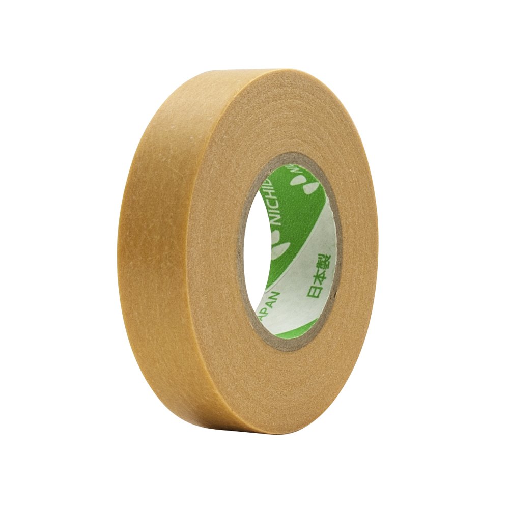 Nichiban 208H-12 Masking Tape for Light Packaging, 10 Rolls, 0.5 in x 59.9 ft (12 mm x 18 m)