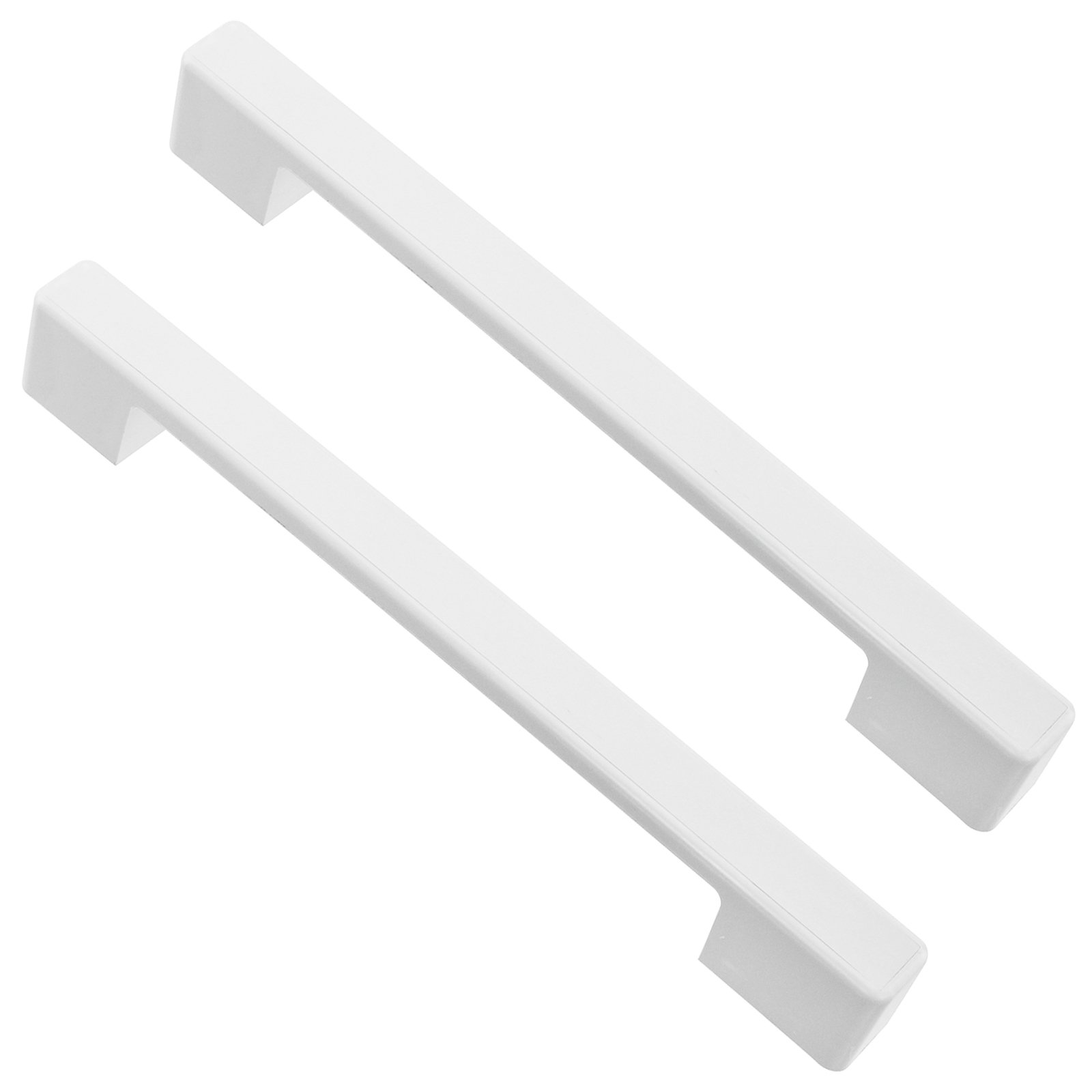Spares2go White Universal Chest Freezer/Commercial Fridge Door Handles (Inner Side : 240Mm - 280Mm, 320Mm, Pack Of 2)