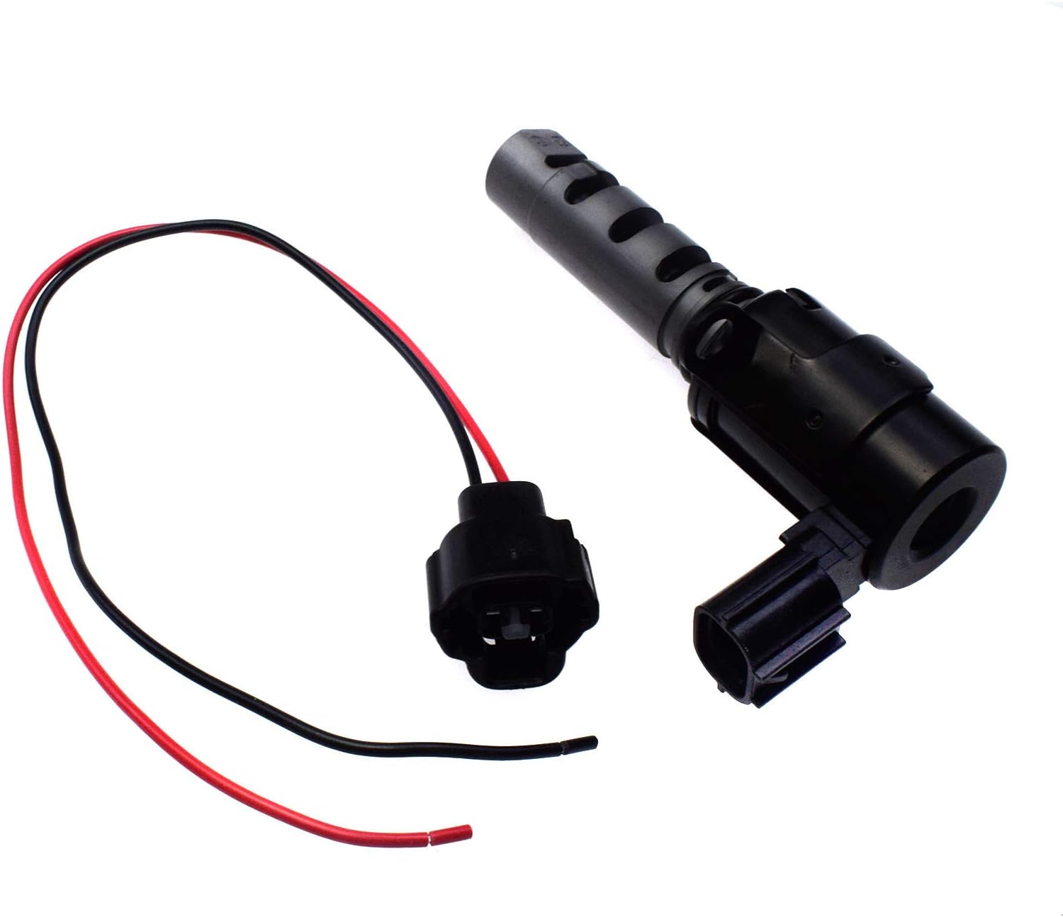 Oil Control Valve Solenoid & Plug Connector For Kia Sorento Hyundai Tucson