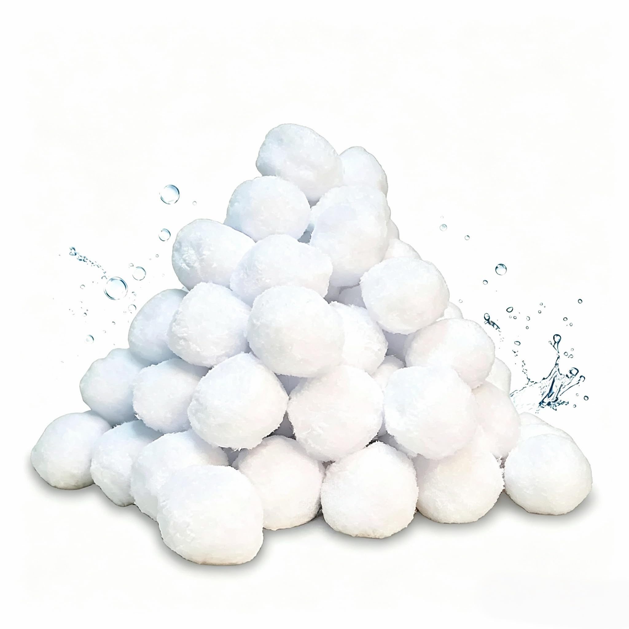 Pnoyws 200g Pool Filter Balls Replaces 5kg Filter Sand for Swimming Pool