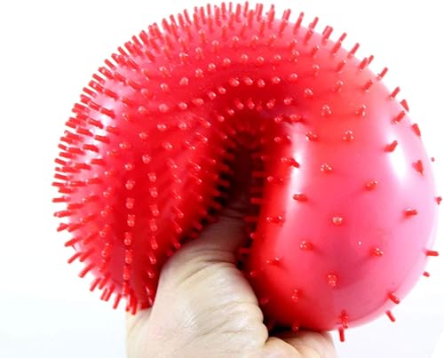 Miniatura 2 de Curious Minds Busy Bags 1 bola gigante Nubby Bumpy Stretch Squishy Squishy Gooey Squish Sensory Squeeze Balls OT (color aleatorio)