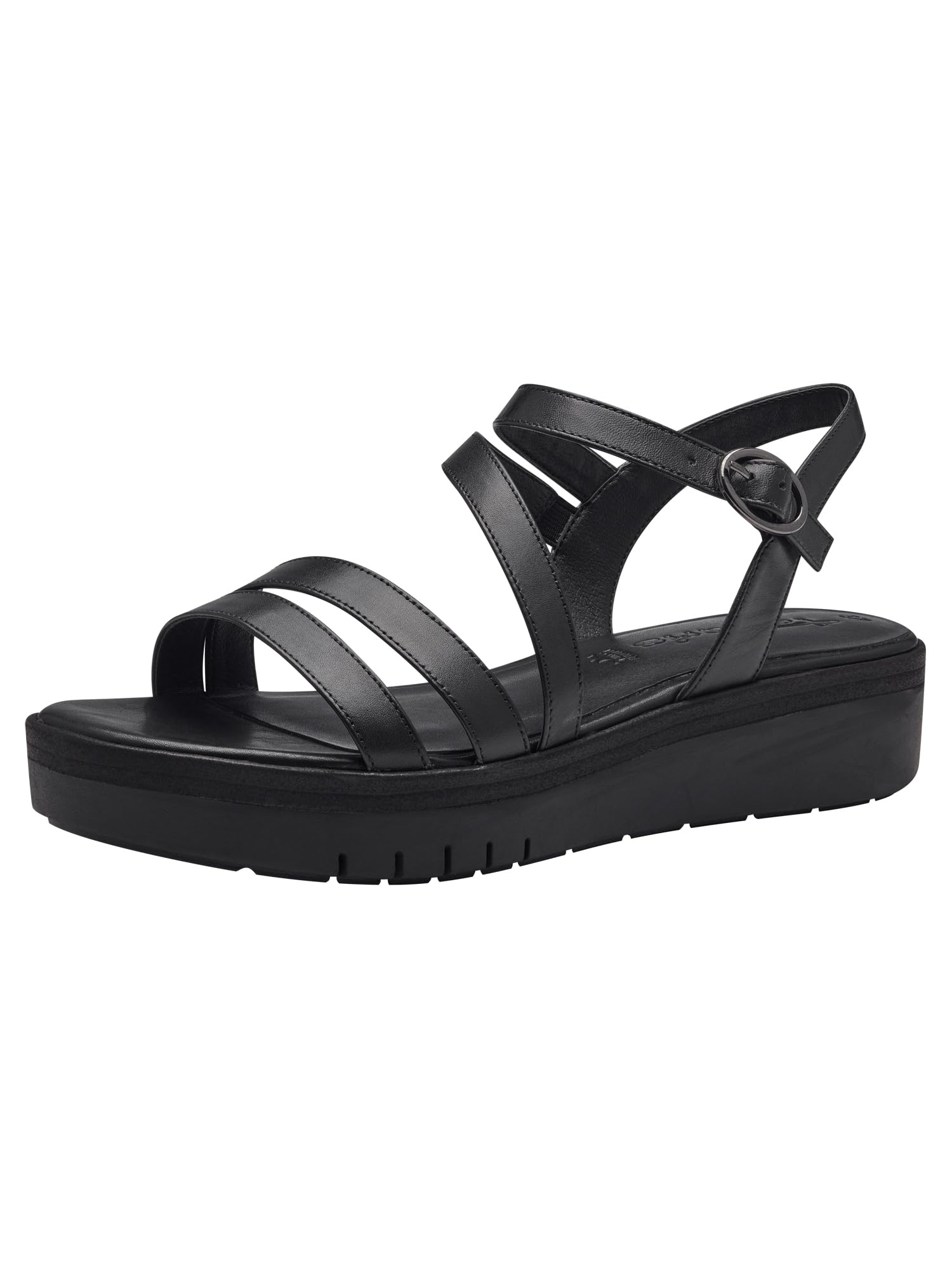 Tamaris Sandals 1-28215-42 Normal, Plain black, 36 EU