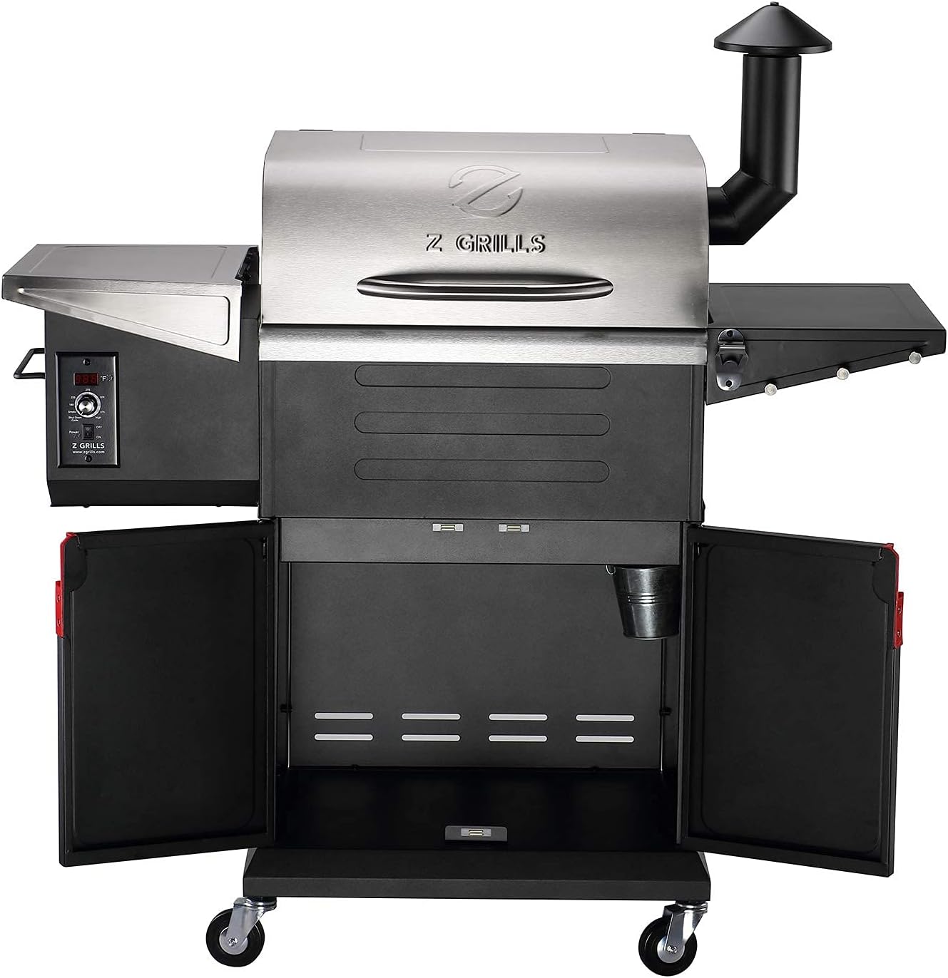 Z GRILLS 8 in 1 Wood Pellet Grill & Smoker, Auto Temperature Control, 572 Sq In Cooking Area, Direct Flame Access, 600D3E : Patio, Lawn & Garden