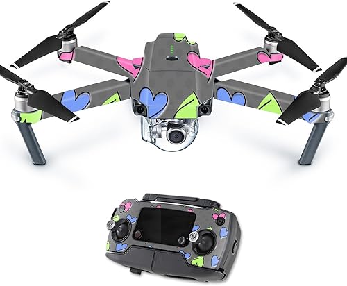 MightySkins - Pegatina para piel (compatible con DJI, 100 unidades), color negro), DJMAVPRO-Girly