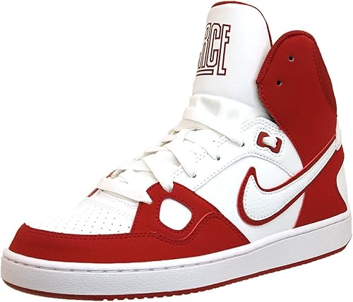 Amazon ナイキ サン オブ フォース Mid Sl ホワイト ホワイト ジムレッド 113 113 ホワイト ホワイト Gレッド 27 5cm スニーカー