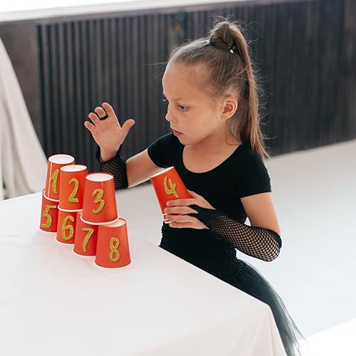 Miniatura 5 de Tsmollyu 1600 piezas de 20 hojas de calcomanías de letras autoadhesivas con purpurina para el hogar, oficina, negocios, decoración artística