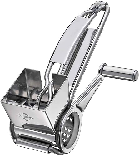 Kuchenprofi - Rallador con tambor individualmolino de queso de acero inoxidable