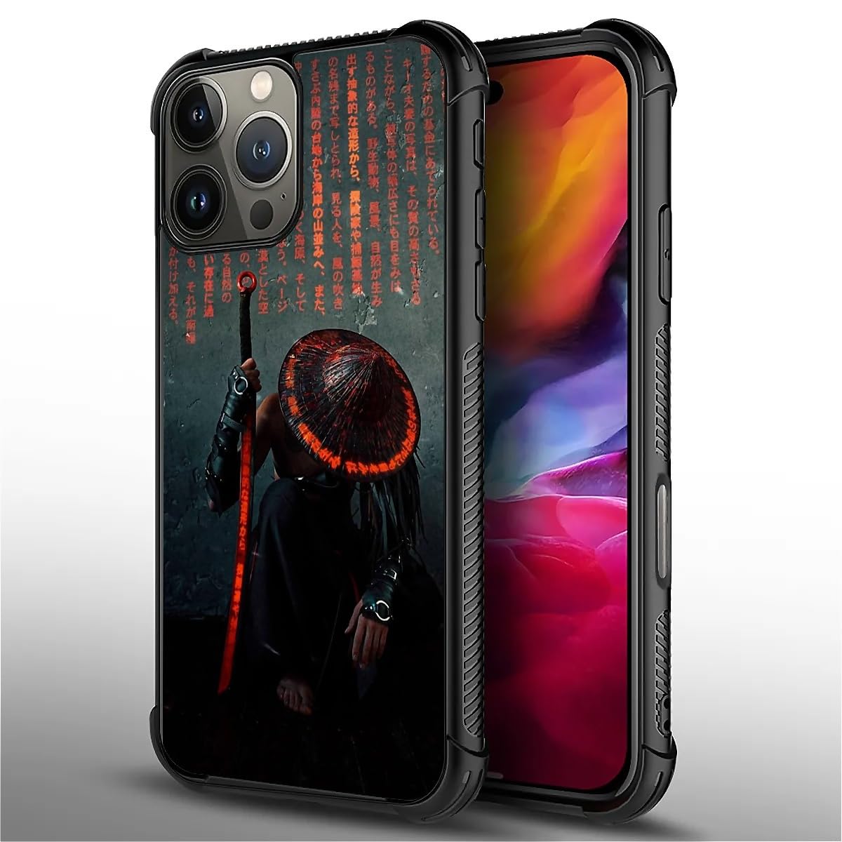 Amazon.com: Compatible with iPhone 16 Pro Max Case,Samurai Pattern