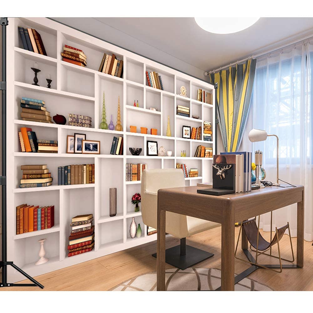 Bookcase Backdrop For Performance Maijoeyy 10x6.5ft Bookshelf Backdrop Bookcase Backdrops Background for ...