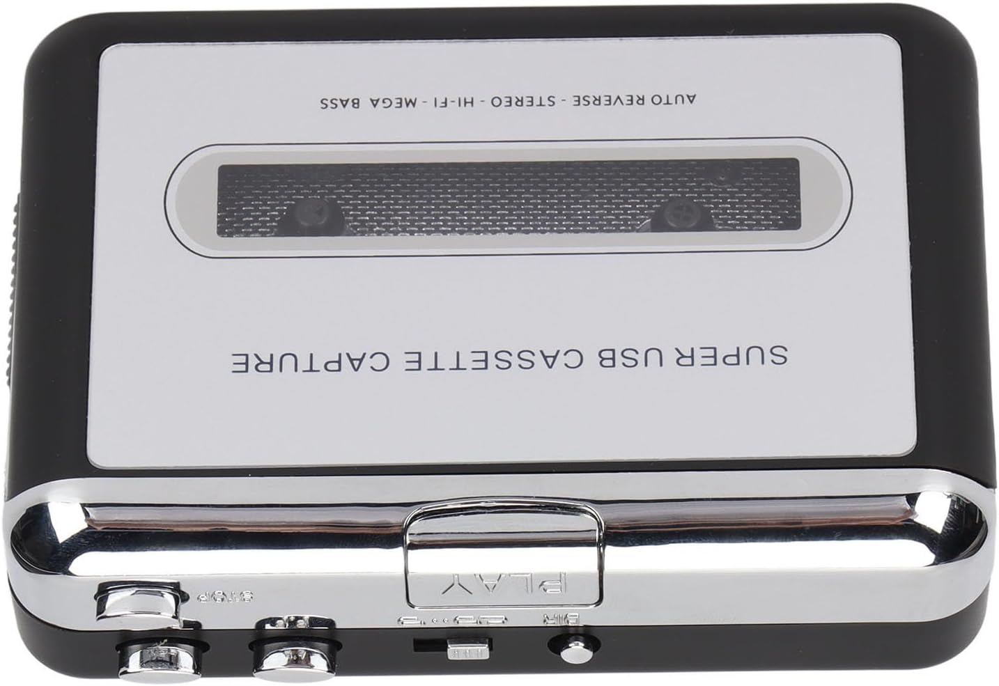 EC218 Portable Tape to MP3 Converter USB Cassette Player for Laptop PC and MAC
