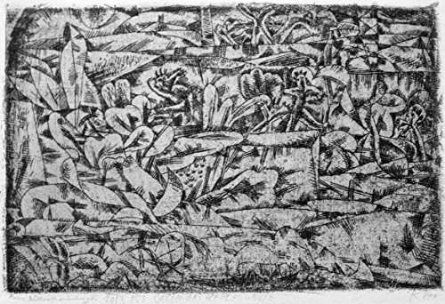 Paul Klee Garten der Leidenschaft affiche art moderne format medium
