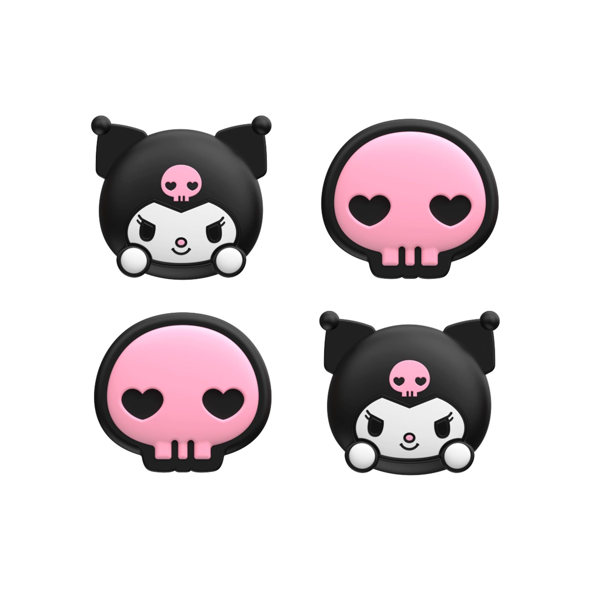 Yocore Switch Thumb Grip Caps,Soft Silicone Thumb Grips,Analog Stick Caps Soft Silicone Joystick Caps for Switch Pro/ PS4 / PS5,4 Pcs- KLM