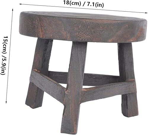 Miniatura 6 de Yardwe Soporte de madera para plantas, estante para bonsái, estante para plantas de interior, soporte para suculentas, soportes para patio al aire