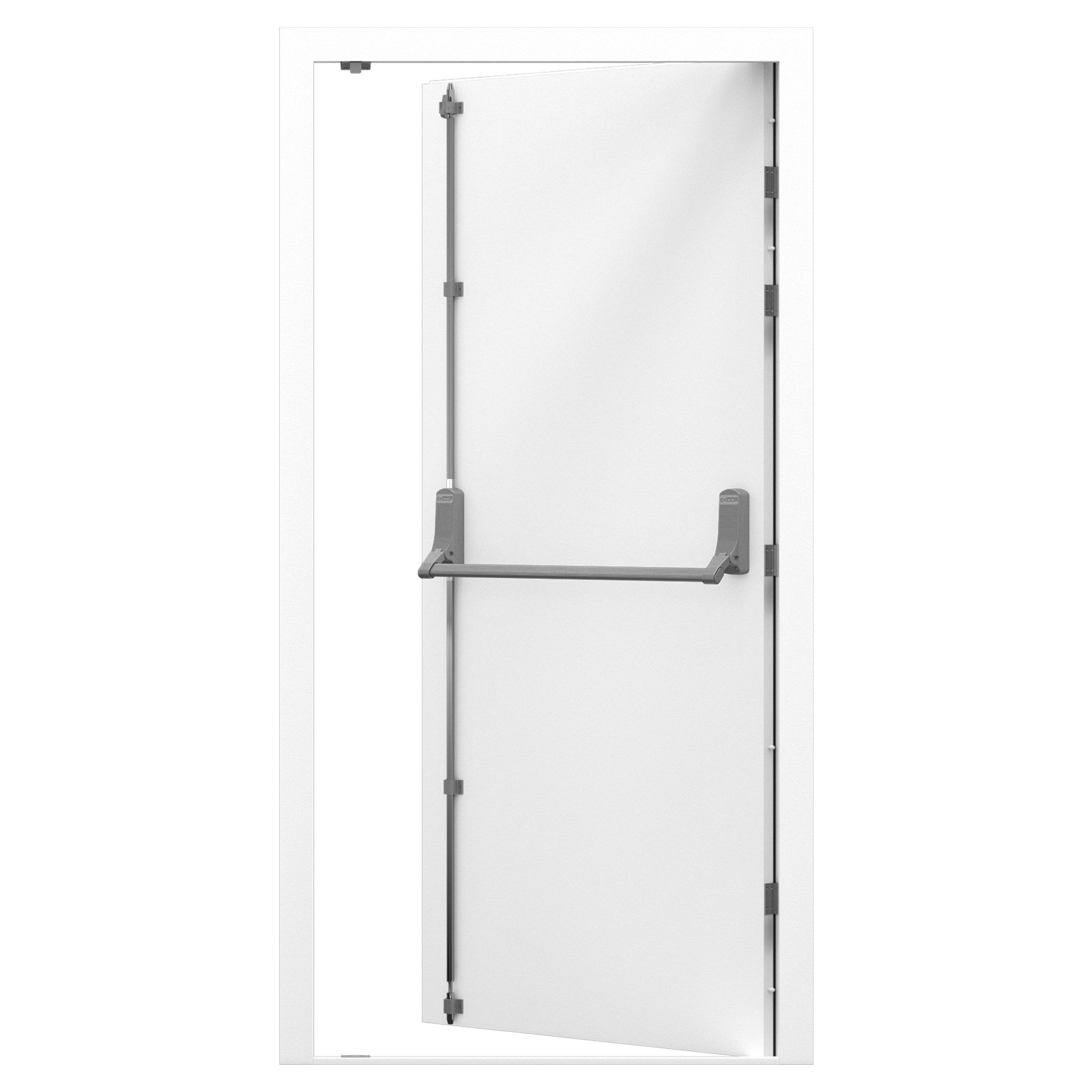 Latham's Heavy Duty High Security Steel Fire Exit Door