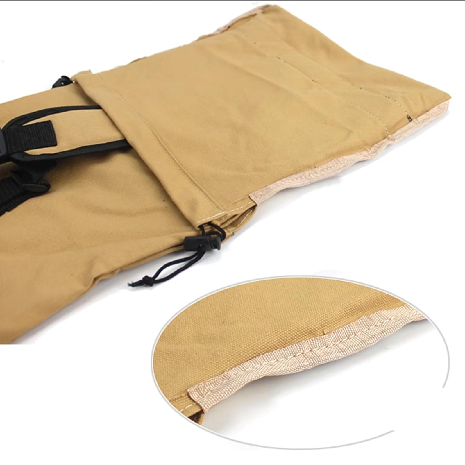Caja de Almacenamiento de Espadas Gruesas, Bolsa for Espada de Doble Capa, Estuche for Katana, Correa de Bolsillo, Negro, Caqui, 78-138cm