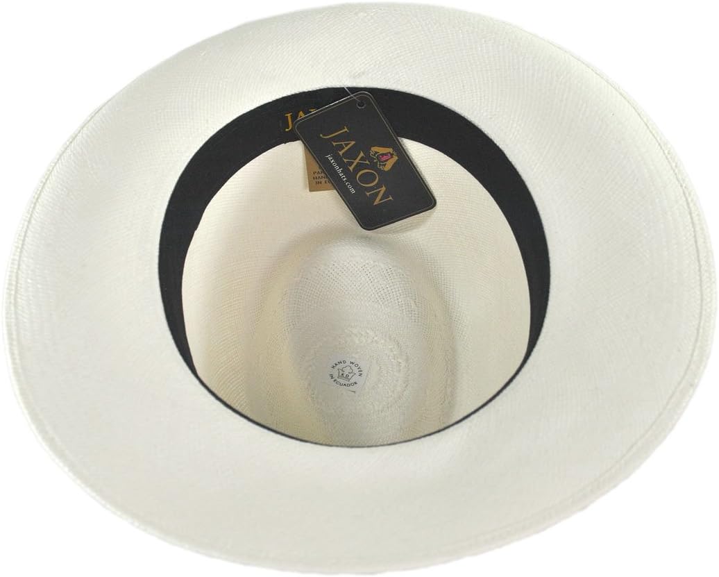 Elegant Panama Straw Fedora by Jaxon Hats - Image 6