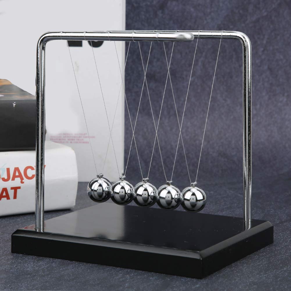 Amazon.com: QANYEGN Z Type Pendulum Sphere, Portable Desktop Metal