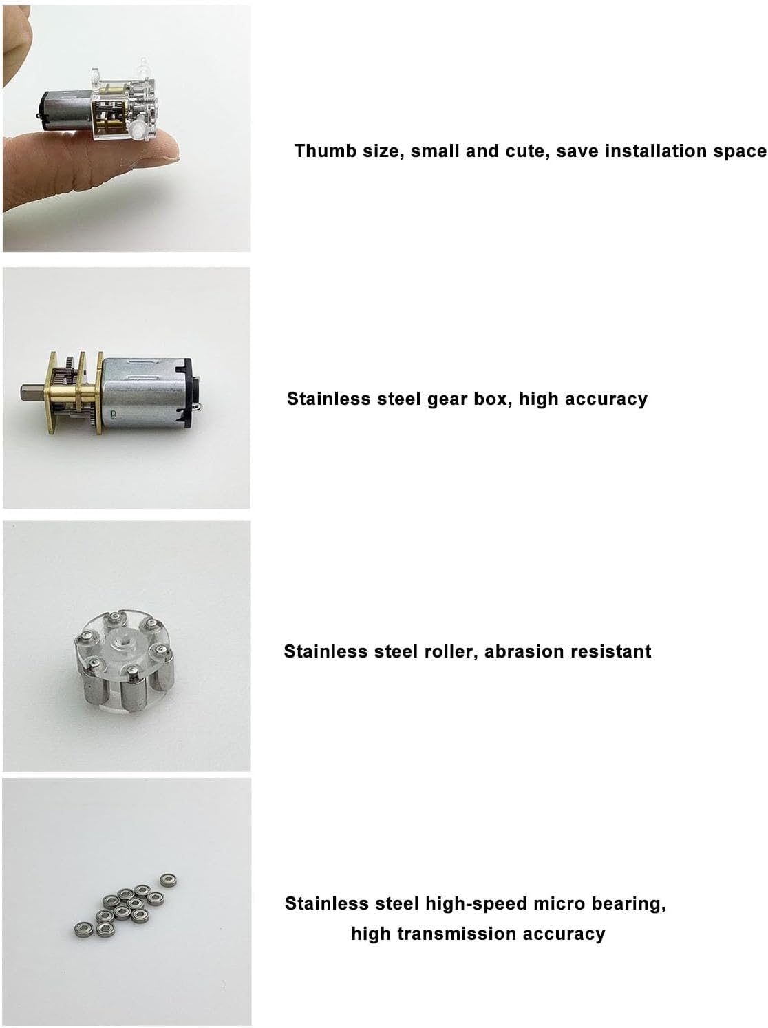 Yunseity Micro Peristaltic Pump, 1ml / min 0.001m Titration Self Priming Pump Miniature, Metering Measuring Liquid Dosing Pump for Beauty Medical Instruments