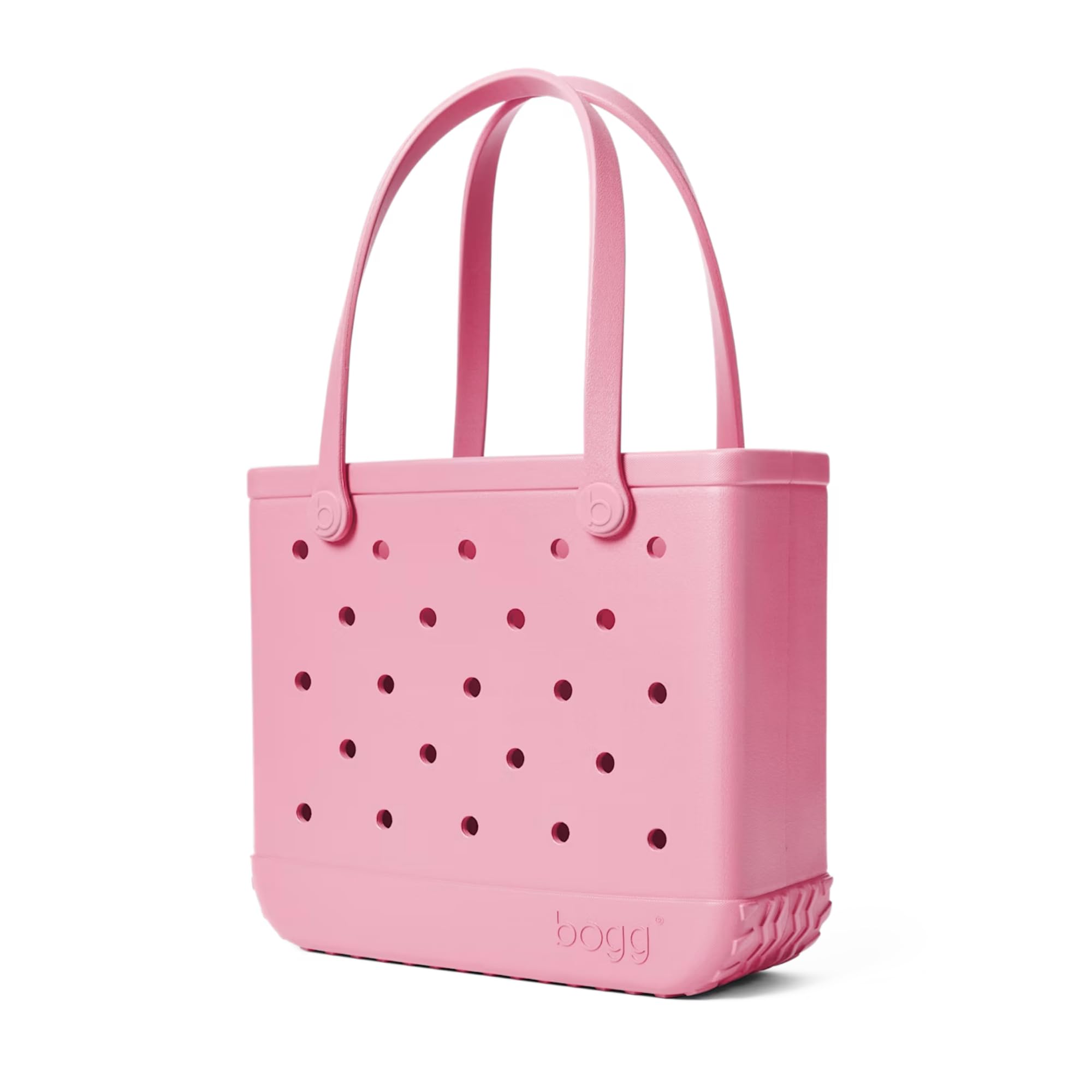 BOGG BAG Medium Tote – 15” x 12.5” x 5” – Essential Bags for Beach, Pool, Boat, Sports, Tailgating, Cruise, Travel Blowing Pink Bubbles