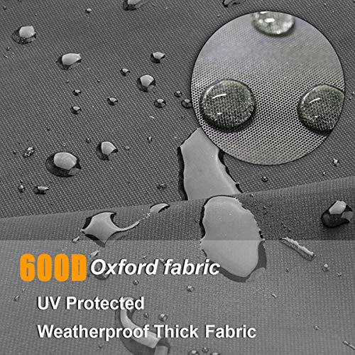 EeQiu Copertura Tavolo da Giardino, 600D Oxford