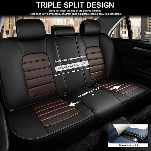 Miniatura 3 de 5 fundas de asiento para Lexus is 250C 2010-2015, fundas de asiento de automóvil de cuero, impermeables, antideslizantes, fundas de asiento de