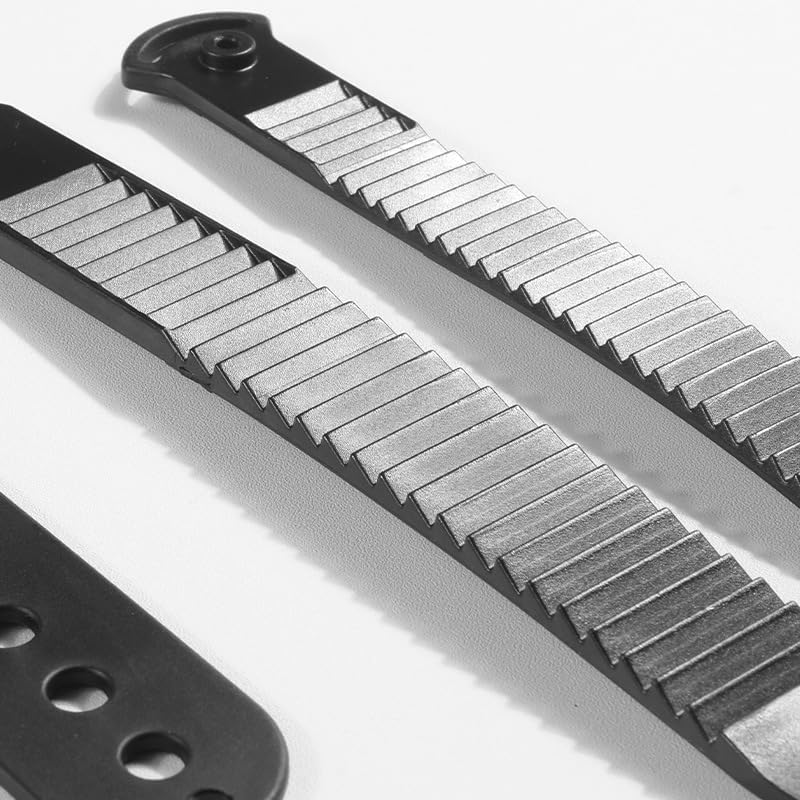 Snowboard Binding Straps 2 Pair Snowboard Binding Ladder Strap Strong Toe Slider Ankle Fixing Enduring