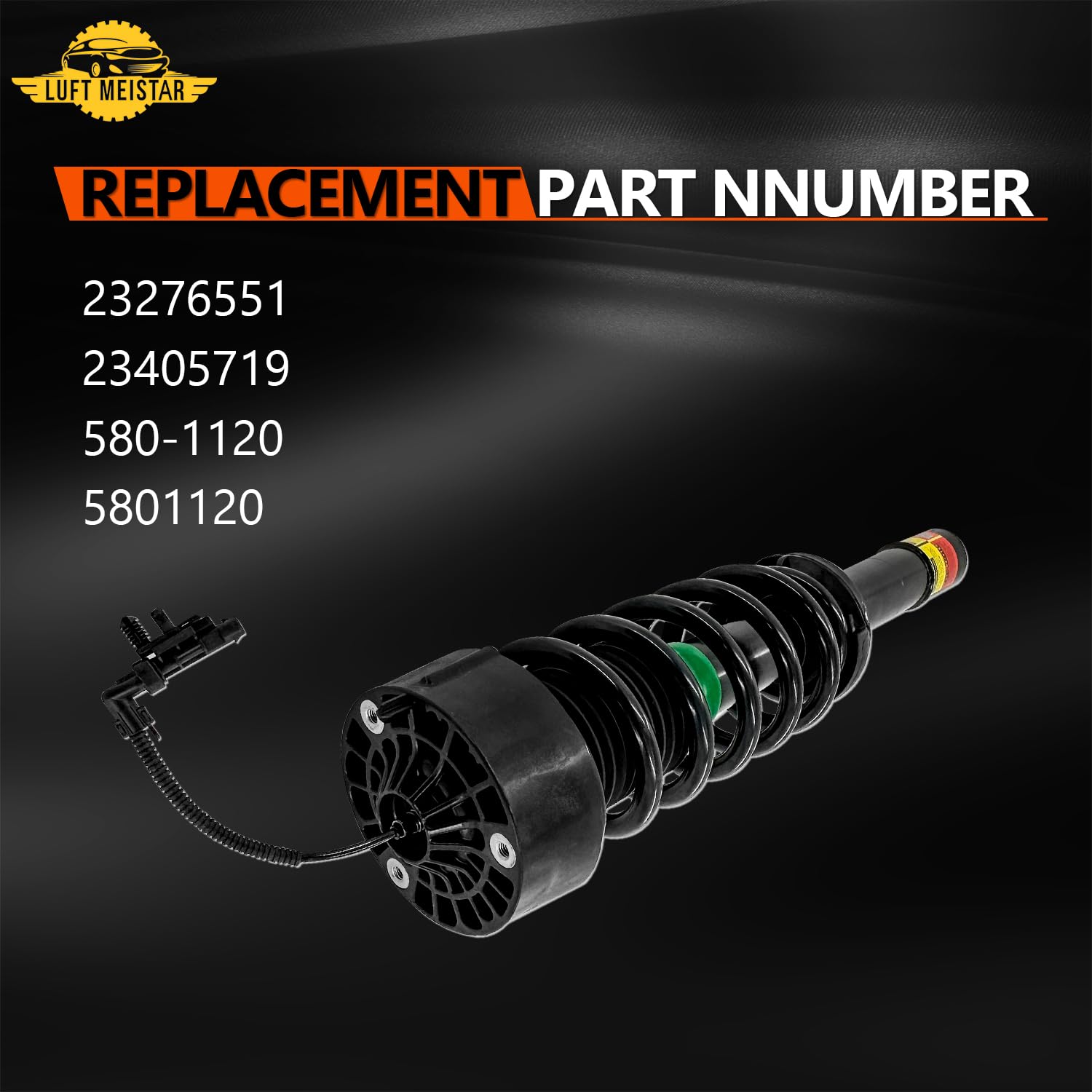 Amazon.com: LUFT MEISTAR 23405719 Pair Front Shock Strut w