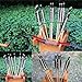 Luoyer 12 Pcs Archery Wooden Arrows with Feathers Handmade Targeting Arrows for Traditional Bow Recurve Bow Longbow for Adults 31inch (Nature)