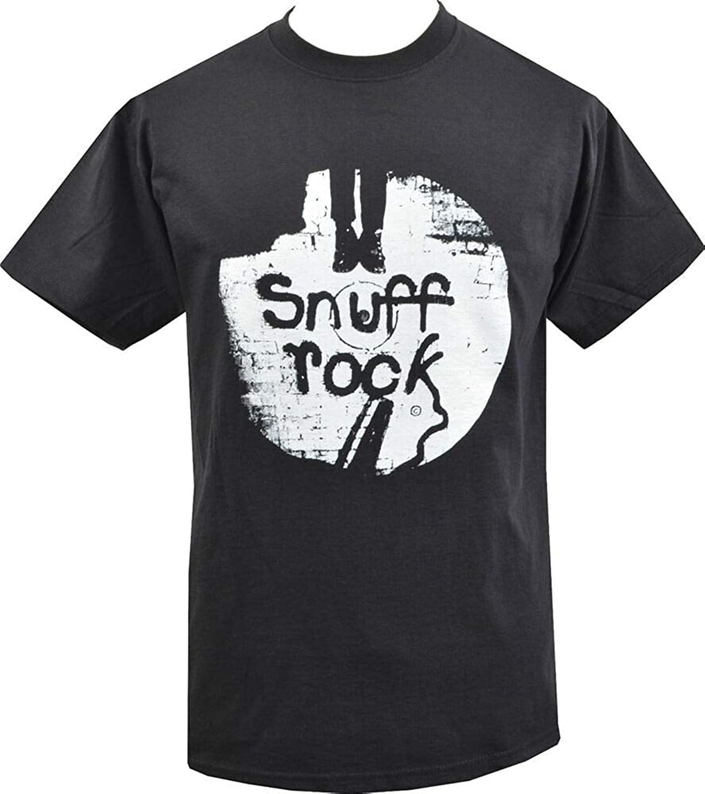 Li Ya Dental Men's Black Snuff Rock Punk T-Shirt Albertos Los Trios Paranoias Punk Rock Classic Breathable T Shirt Casual Round Neck Easy Tee Comfortable Tees Xl