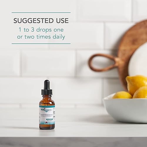 Miniatura 6 de Nutricology Molibdeno líquido, líquido, 1 onza