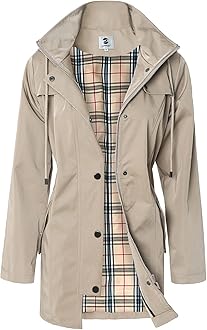SaphiRosewomens Raincoat Cape Coat