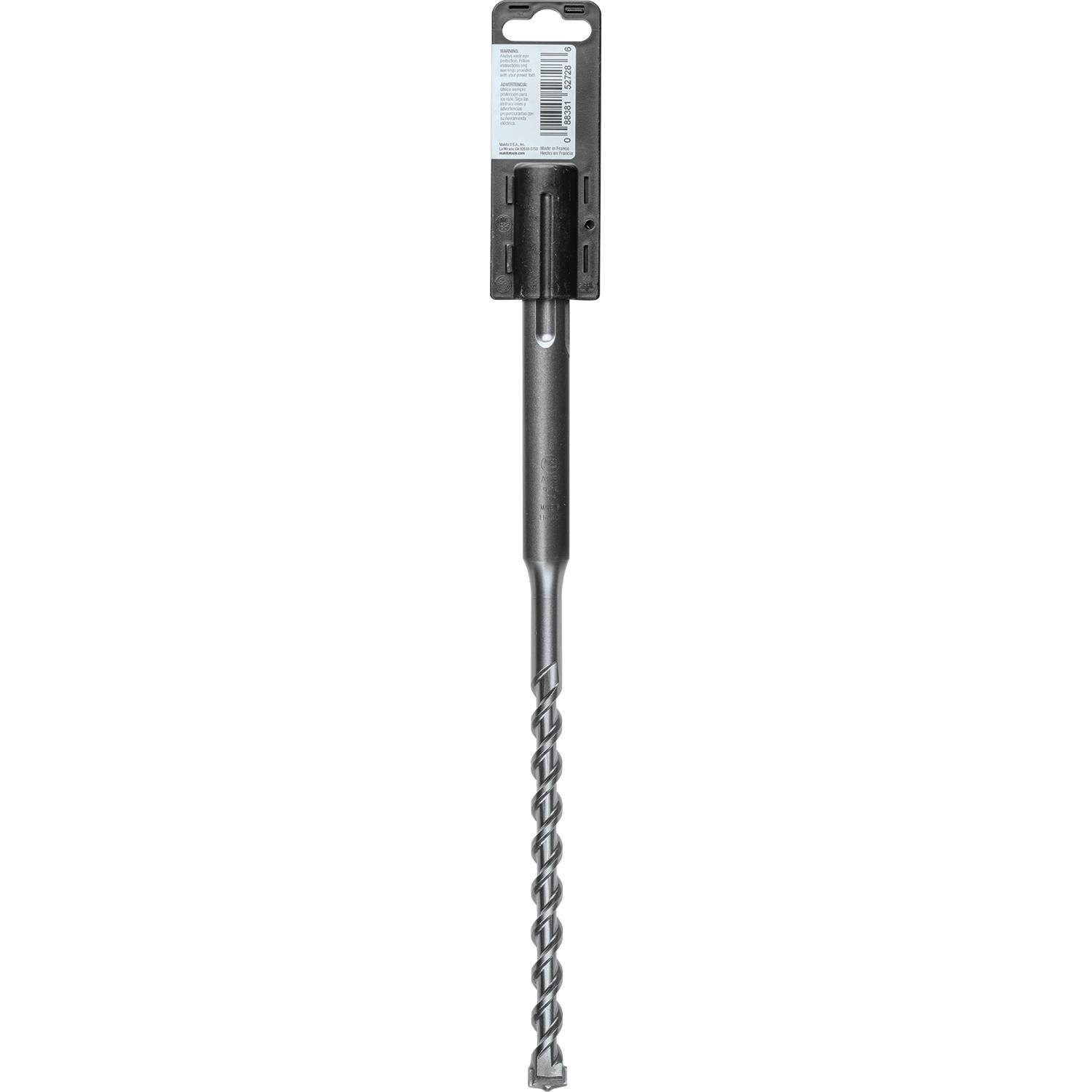 Makita B-61329 Broca SDS-MAX de 9/16" x 13", 2 cortadores