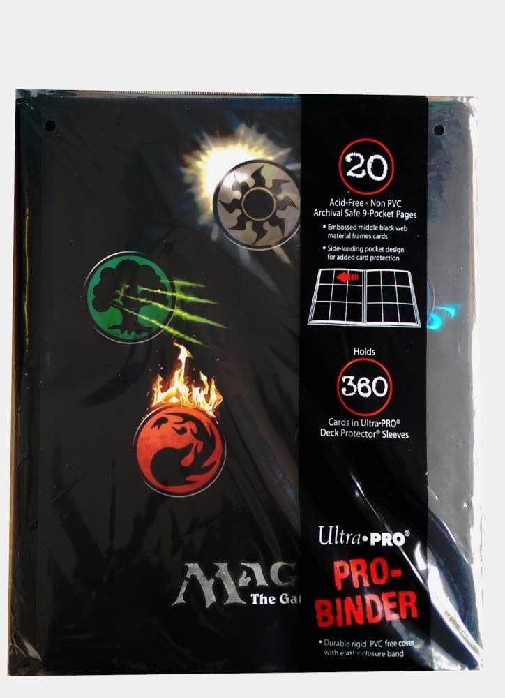 Ultra Pro Magic Mana Symbols Pro Binder, Size 360