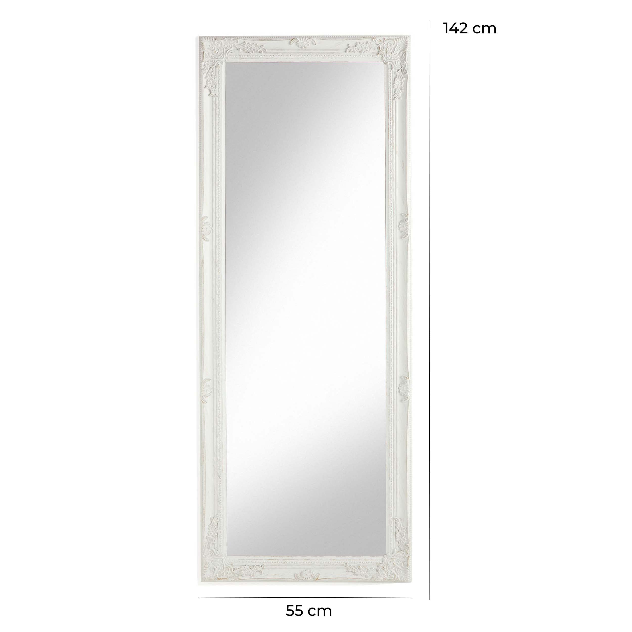 Specchio NORDBORG 72x162 cm bianco