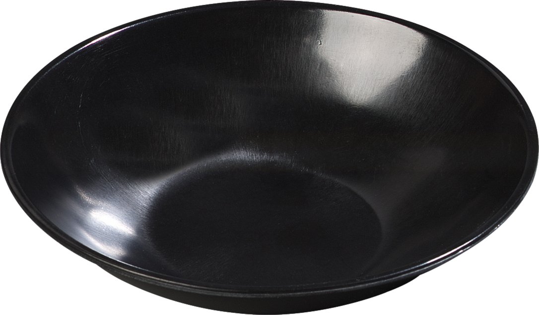 Black Melamine Salad Bowl 6 inch - 72 per case
