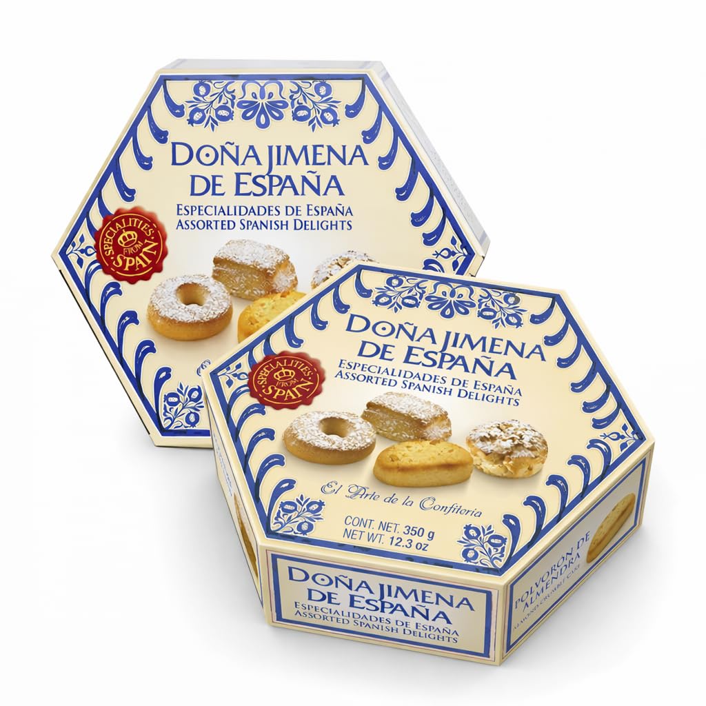 2 x 350g Dona Jimena Spanish Biscuit Assortment