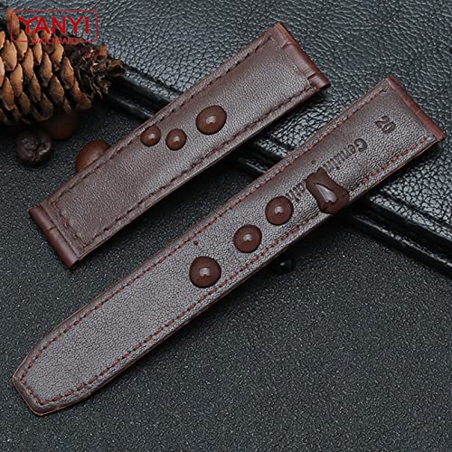 Bracelet de montre de sport en silicone souple noir