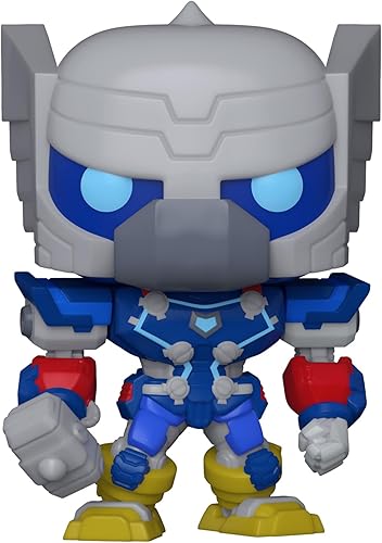 Miniatura 2 de Funko POP Marvel Marvel Mech - Cabeza de vinilo Thor, multicolor, estándar