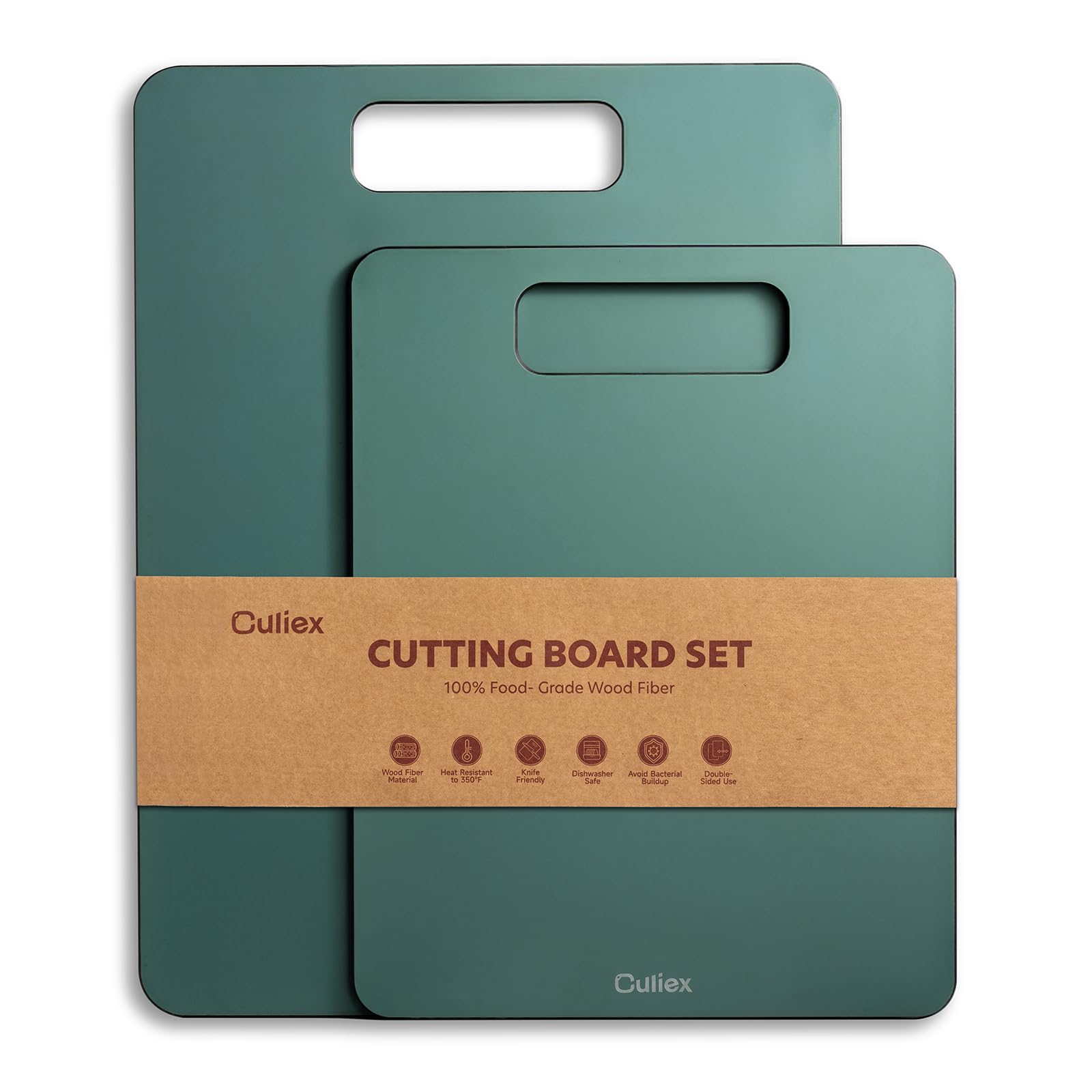 Culiex Wood Fiber Cutting Board Set