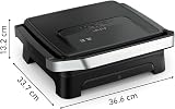 Tefal - Inicio - Gril et machine à panini - 6 personnes - 2000W - Noir - 7