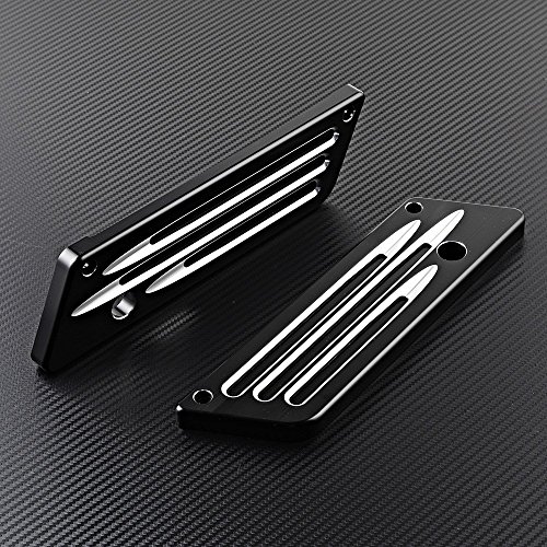 Cubiertas de Gancho para Alforjas de Aluminio CNC para Harley Touring miniatura 6