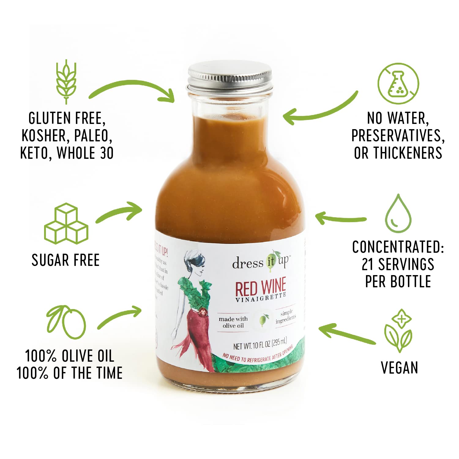 dress it up red wine vinaigrette Dress It Up Red Wine Vinaigrette Dressing
