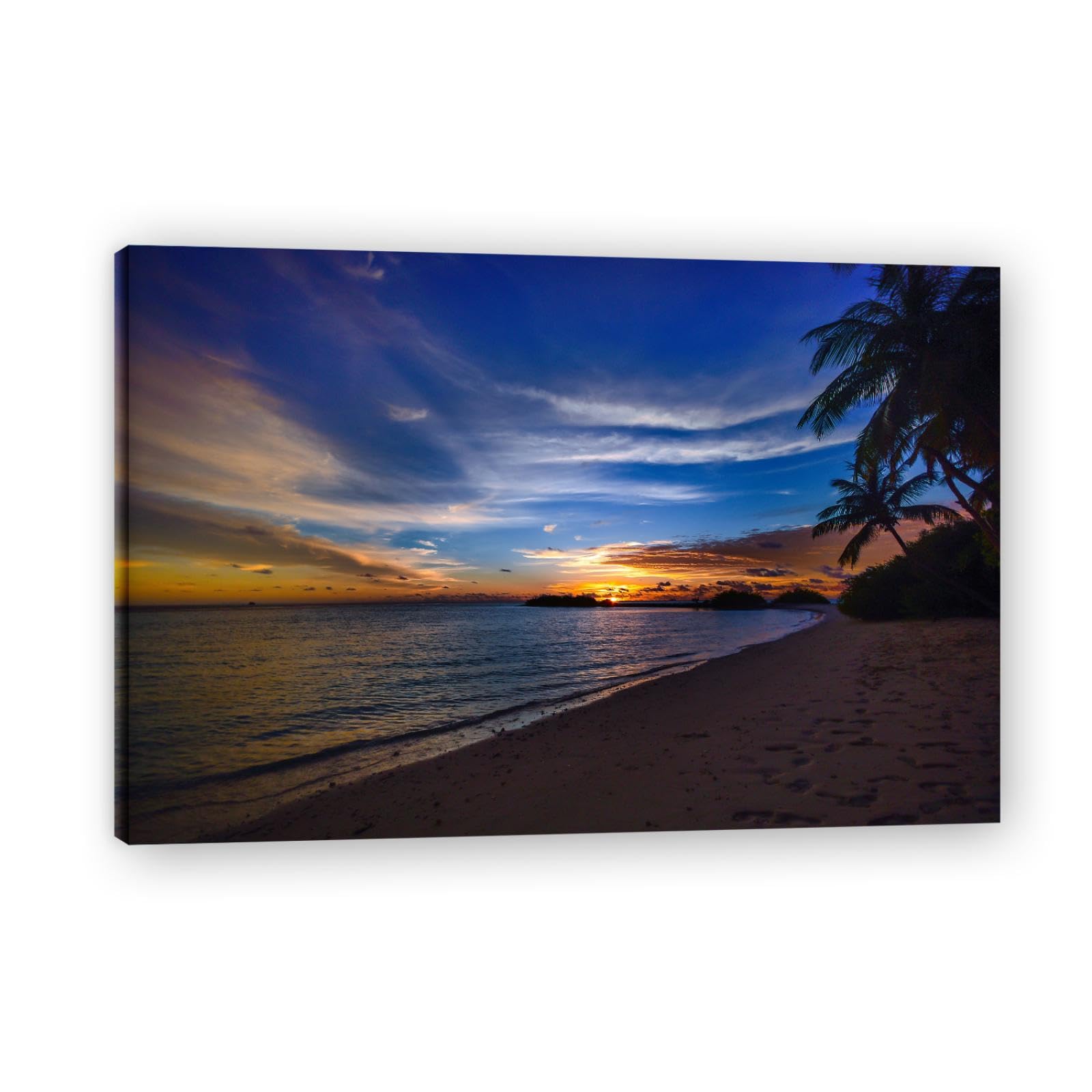 Amazon.com: NHLDZYH Seascape Canvas Prints - Beach Scenery