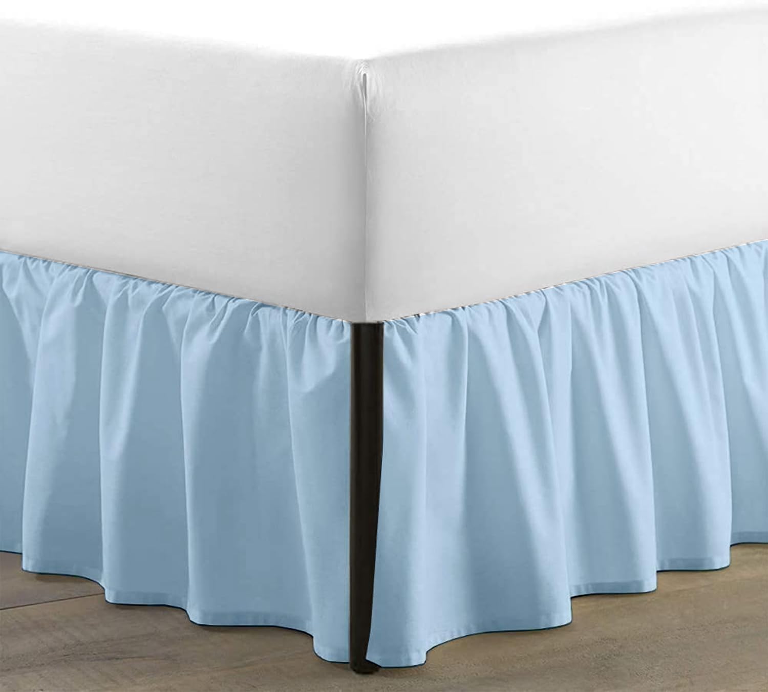 Amazon.com: SKY BEDDINGS - Bed Skirt Full Size Ruffled Bed Skirt with ...