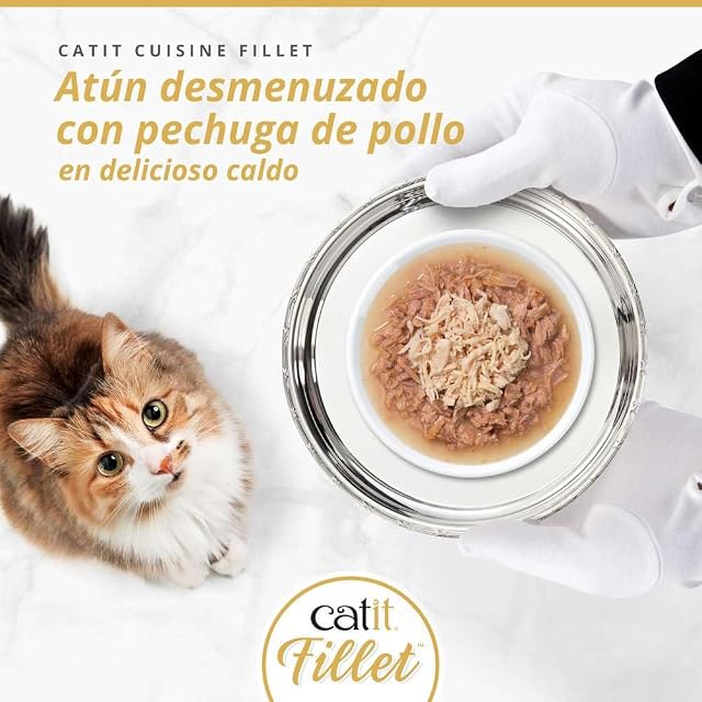 Foto 2 de 8 de Catit Cuisine Fillet Atún con Pollo