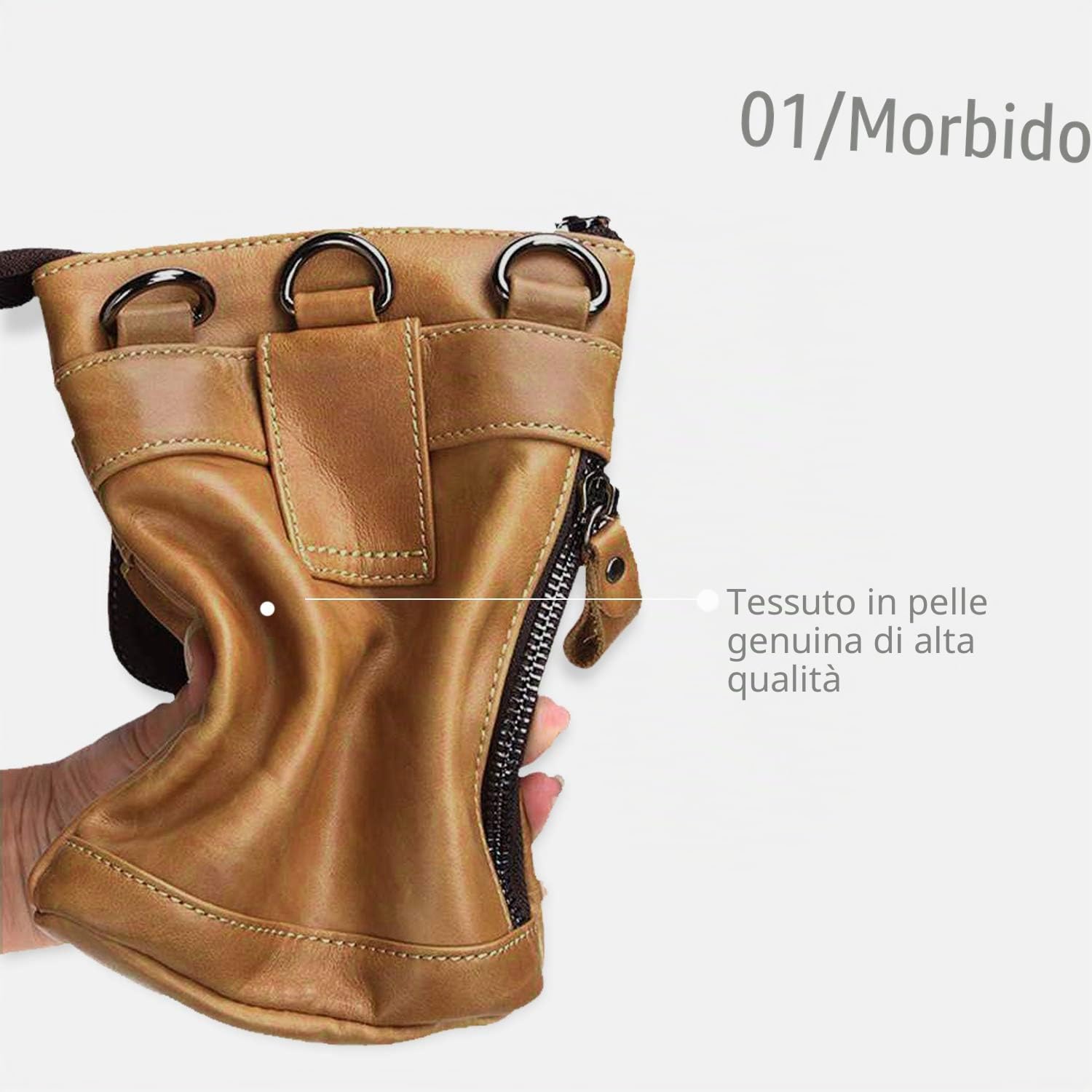 FANDARE Uomo Borsa a tracolla Marsupio Sportivo, Piccole Borse a spalla Marsupio Sportivo Impermeabile Messenger Bag, per Viaggi, Escursioni, Corsa, Tour in Bicicletta